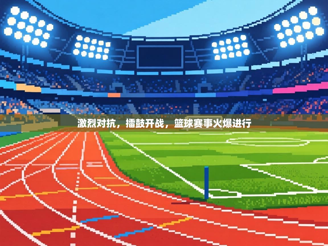 激烈对抗,擂鼓开战,篮球赛事火爆进行 第2张